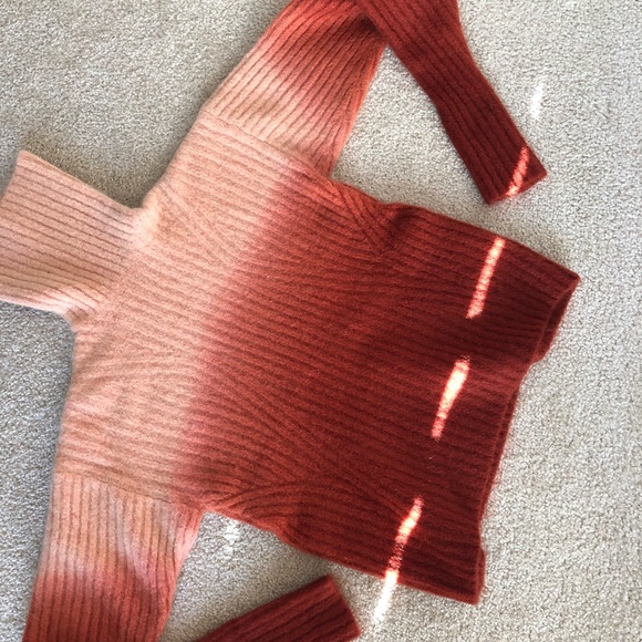 HM studio premium mohair orange sweater - Picture 3 of 5